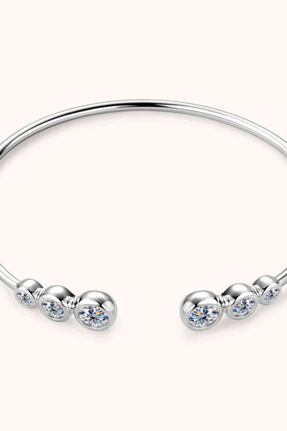 1.8 Carat Moissanite 925 Sterling Silver Bracelet - Stardust Diamonds