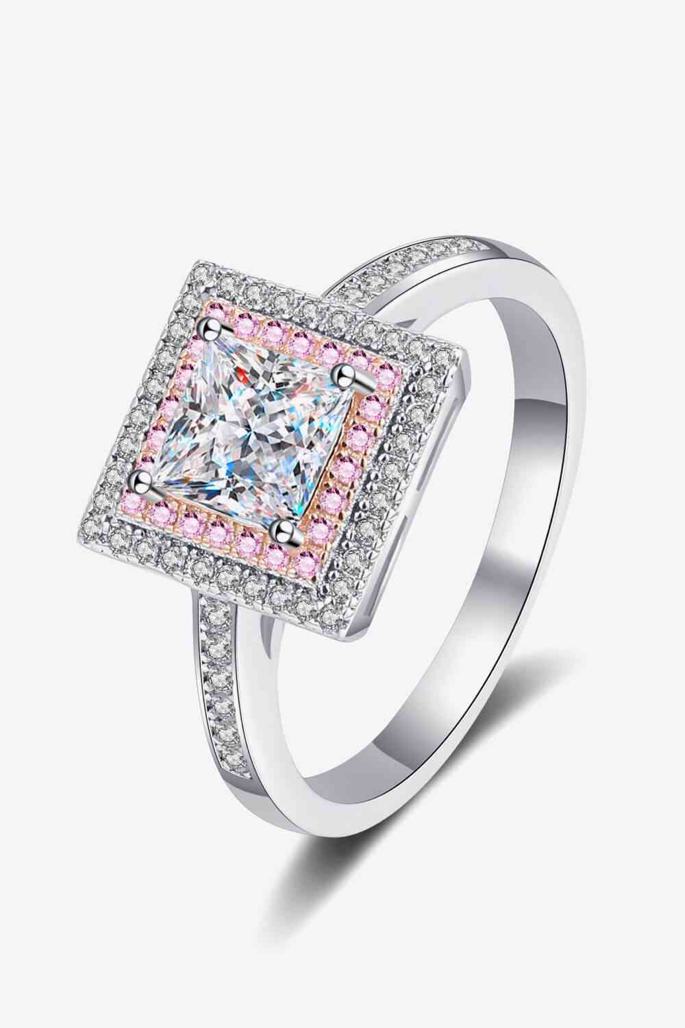 Stay Elegant 1 Carat Moissanite Ring - Stardust Diamonds