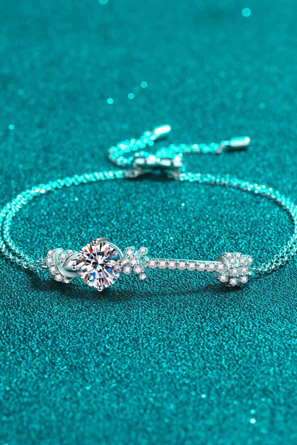 2 Carat Moissanite 925 Sterling Silver Bracelet - Stardust Diamonds